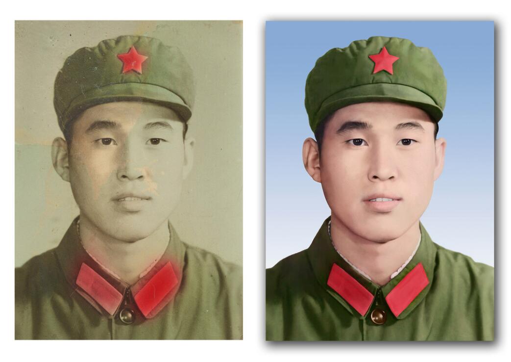 诸城破损照片修复-18
